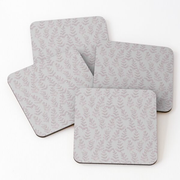 Item preview, Silver Grey Feather Ferns – watercolor whimsical ferns designed and sold by Rebecca Hunter.