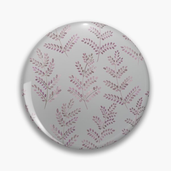 Item preview, Silver Grey Feather Ferns – watercolor whimsical ferns designed and sold by Rebecca Hunter.