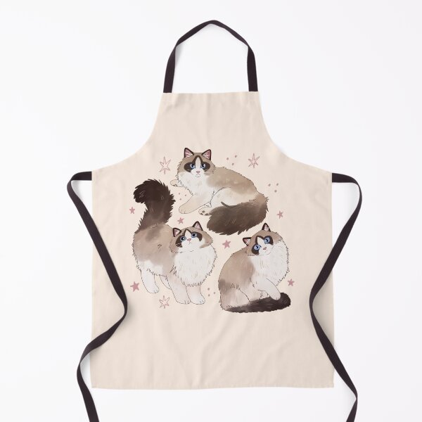 Item preview, Cute Ragdoll Cats Trio designed and sold by YaraCuteArt.