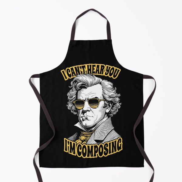 Item preview, Beethoven I Can't Hear You I'm Composing Funny Music Teacher designed and sold by GrandeDuc.