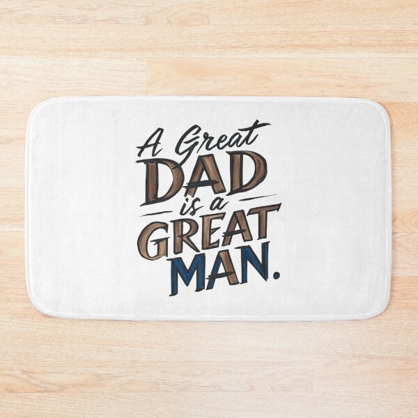 Item preview, A Great Dad is a Great Man: HAPPY FATHER'S DAY designed and sold by PING 999 STUDIO.