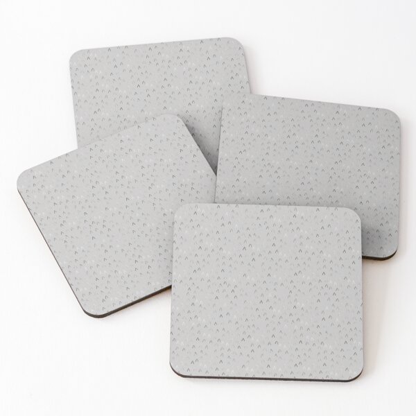 Item preview, Silver Grey Moss Ticking – purple mini chevrons on gray designed and sold by Rebecca Hunter.