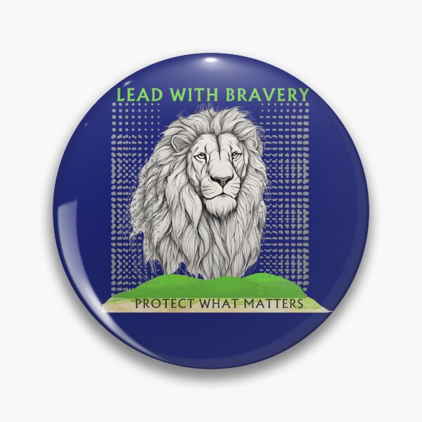Item preview, Lead With Bravery  designed and sold by LevelUpYourMotivation.
