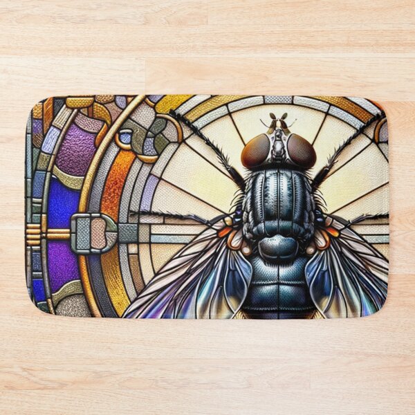 Item preview, Blue Bottle Fly in Leaded Light - Coloured designed and sold by shape-shifter24.