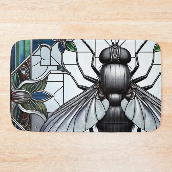 Item preview, House Fly in Leaded Light - Coloured designed and sold by shape-shifter24.