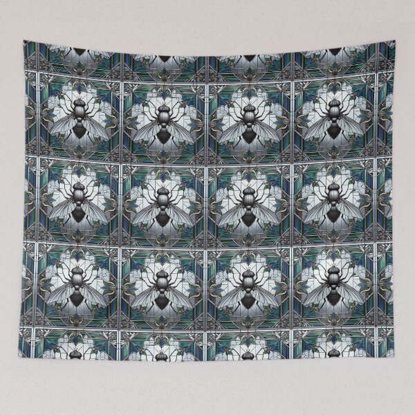 Item preview, House Fly in Leaded Light - Coloured designed and sold by shape-shifter24.