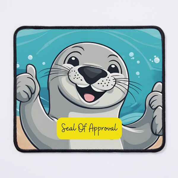 Item preview, Seal of Approval designed and sold by Lorets-Designs.