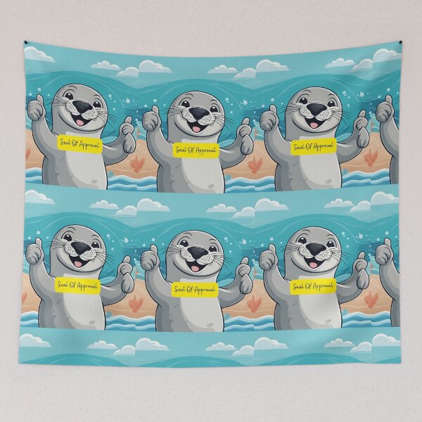 Item preview, Seal of Approval designed and sold by Lorets-Designs.
