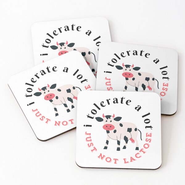 Item preview, I Tolerate A lot Just Not Lactose, Sarcastic, Meme T-shirt designed and sold by Alicja Wieczorek.