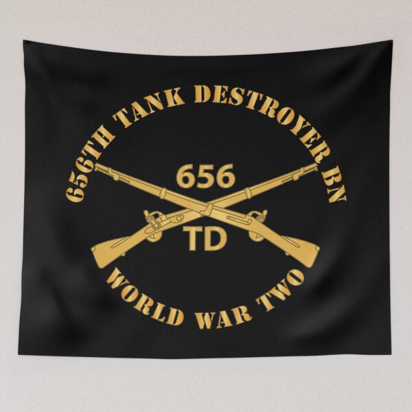 Item preview, 656th Tank Destroyer Battalion w Br - WWII X 300 designed and sold by Military Insignia Products.