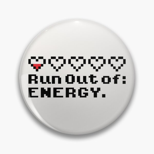 Item preview, Run Out of ENERGY designed and sold by yolaenijia.