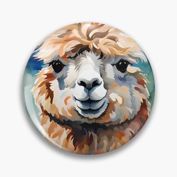 Item preview, Suri Alpaca - World Wildlife Watercolour Style designed and sold by Country-Artist.