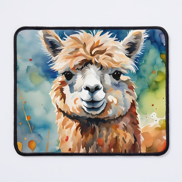Item preview, Suri Alpaca - World Wildlife Watercolour Style designed and sold by Country-Artist.