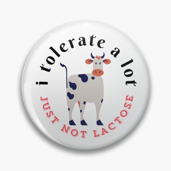 Item preview, I Tolerate A lot Just Not Lactose, Meme T-shirt designed and sold by Alicja Wieczorek.