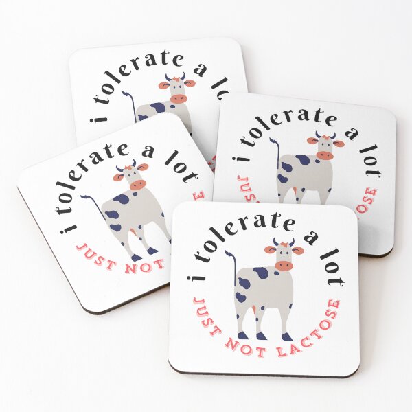 Item preview, I Tolerate A lot Just Not Lactose, Meme T-shirt designed and sold by Alicja Wieczorek.