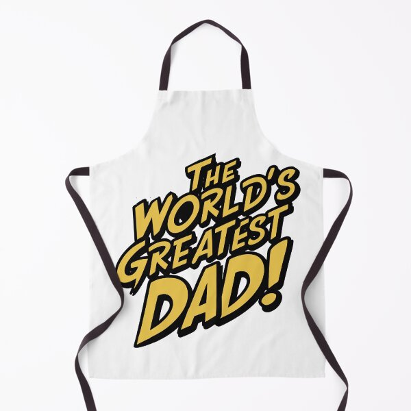 Item preview, World's Greatest Dad Comic Typography Father's Day Gift Art designed and sold by HahaHandlesHub.
