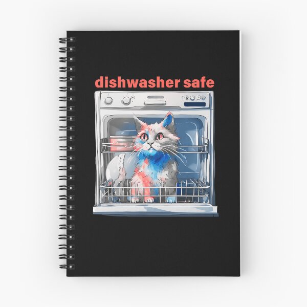 Item preview, Dishwasher Safe With Funny Cat designed and sold by LadyGoodwill.