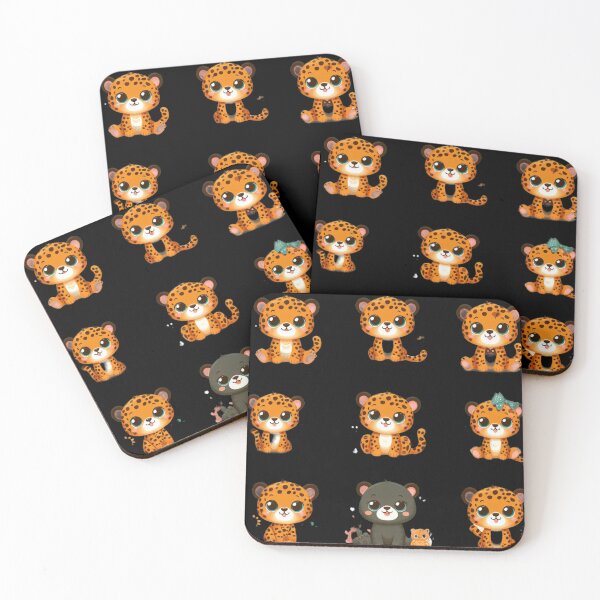 Item preview, "Cute Tigers: Magic on the Black Background" designed and sold by geartes.