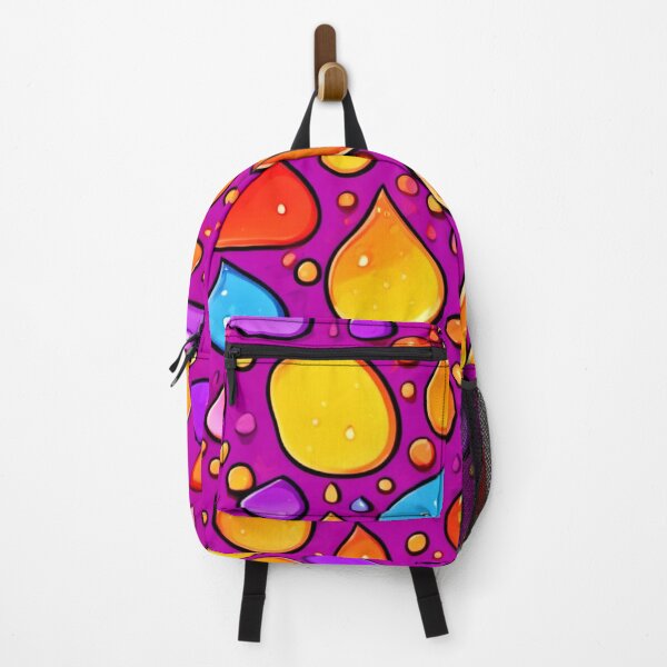 Item preview, Colorful Raindrop Pattern Art designed and sold by Health And Fitness Posts e-Store.
