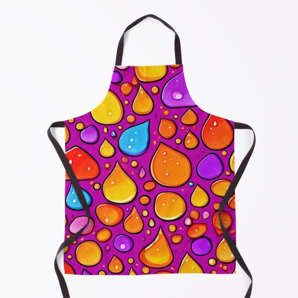 Item preview, Colorful Raindrop Pattern Art designed and sold by Health And Fitness Posts e-Store.
