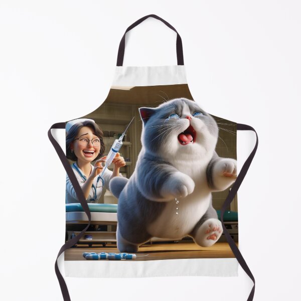 Item preview, Cats are afraid of vaccinations designed and sold by Catsmoment.