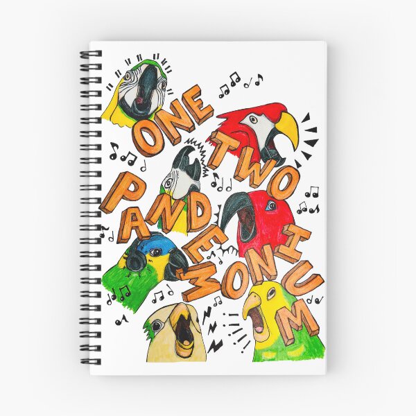 Item preview, One.. Two.. PANDEMONIUM! of parrots  designed and sold by EstherLaBelle.