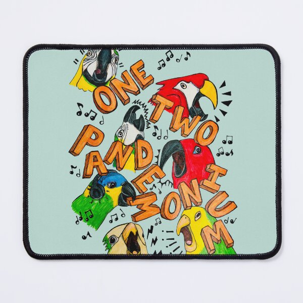 Item preview, One.. Two.. PANDEMONIUM! of parrots  designed and sold by EstherLaBelle.