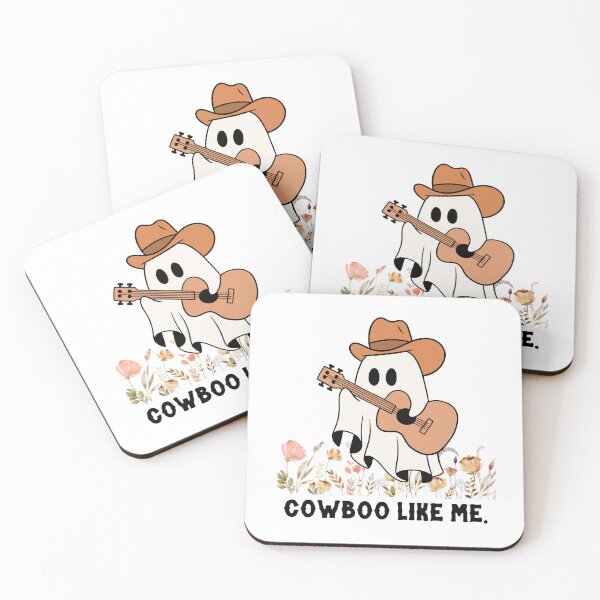 Item preview, Cowboo Like Me: Cute Ghost Plays Guitar designed and sold by Teribelle.