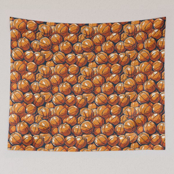 Item preview, Basketball Balls Pattern designed and sold by sheprint.