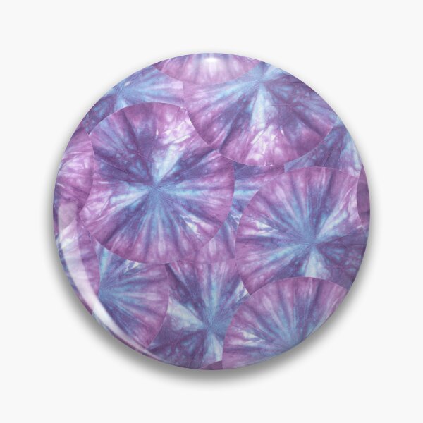 Item preview, Shibori Paper Collage Purples designed and sold by Nina May Designs.