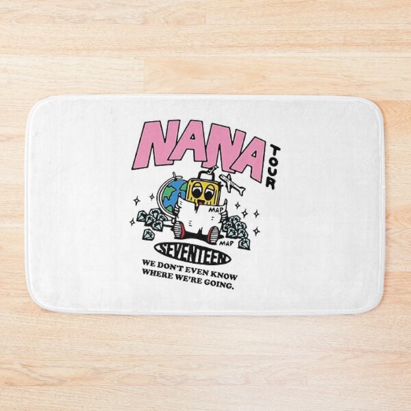 Item preview, Seventeen kpop NANA TOUR logo cute  designed and sold by Kpop-Noona.
