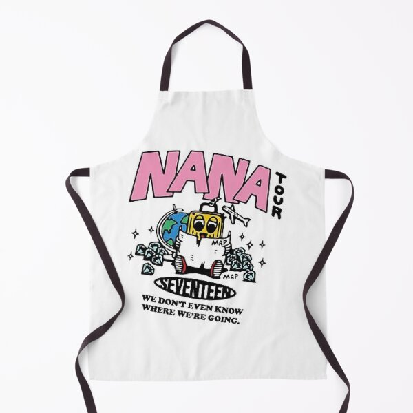 Item preview, Seventeen kpop NANA TOUR logo cute designed and sold by Kpop-Noona.