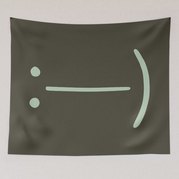 Item preview, Vintage Smiley Face Emoticon (v17) designed and sold by TimespunThreads.