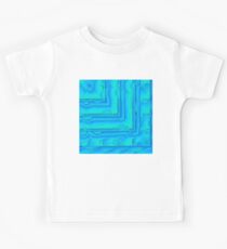 Blue corners Kids T-Shirt