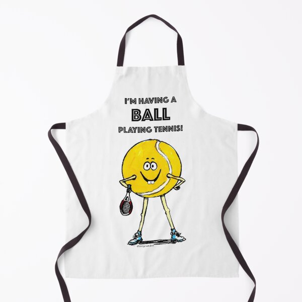Item preview, Im having a ball playing tennis designed and sold by dizzycatbiz.