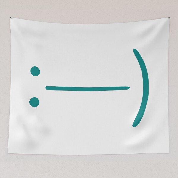 Item preview, Vintage Smiley Face Emoticon (v18) designed and sold by TimespunThreads.
