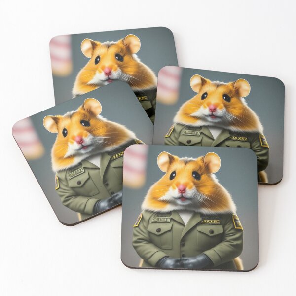 Item preview, Sergeant Hammy designed and sold by Furbulous Faces.