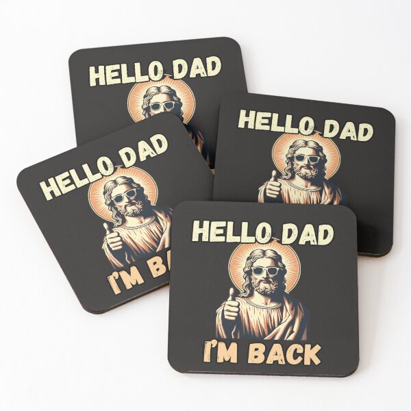 Item preview, Hello Dad i'm back Jesus Shirt designed and sold by La-Nuna.