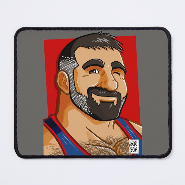 Item preview, SERKAN LIKES BOBO BEAR - PORTRAIT designed and sold by bobobear.