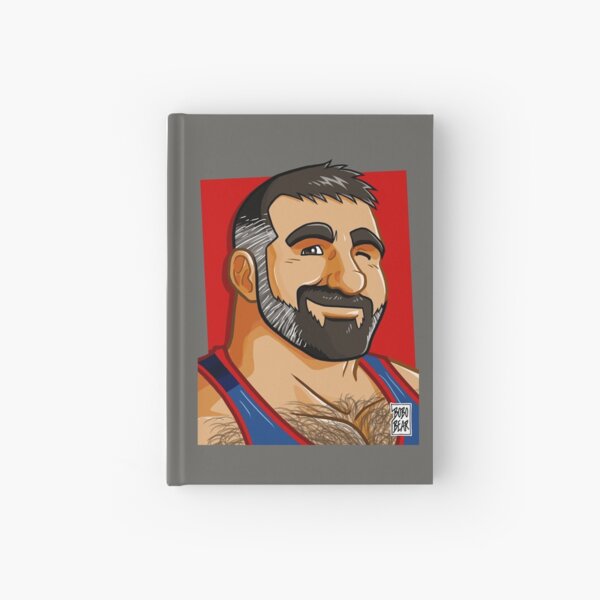 SERKAN LIKES BOBO BEAR - PORTRAIT Hardcover Journal