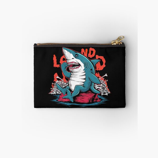 Item preview, Lunch Break Funny Shark T-Shirt designed and sold by Witty Shirts.