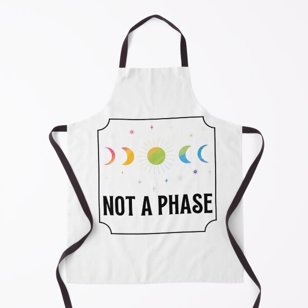 Item preview, NOT A PHASE - Pride Month, Sun Phase, LGBTQ designed and sold by Sun Sand & Sea Art.