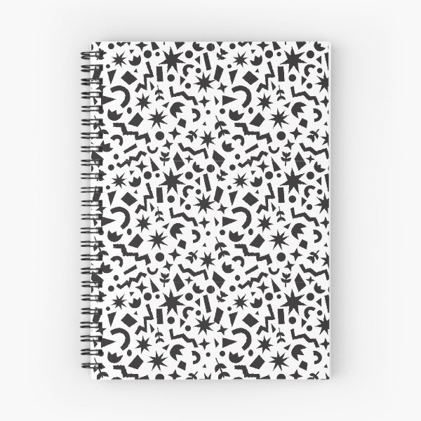 Item preview, Black and White 80's Abstract Pattern designed and sold by Monotone Screaming.