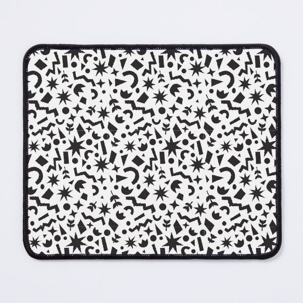 Item preview, Black and White 80's Abstract Pattern designed and sold by Monotone Screaming.