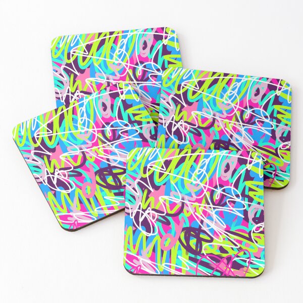 Item preview, Joyful Colors Abstract Painting  designed and sold by DanielleGensler.