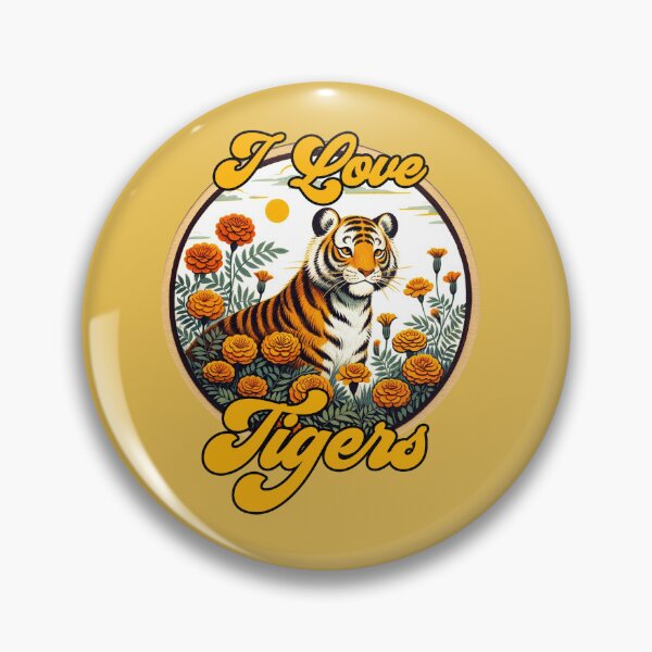 Item preview, I Love Tigers designed and sold by FrictionMaxxing.
