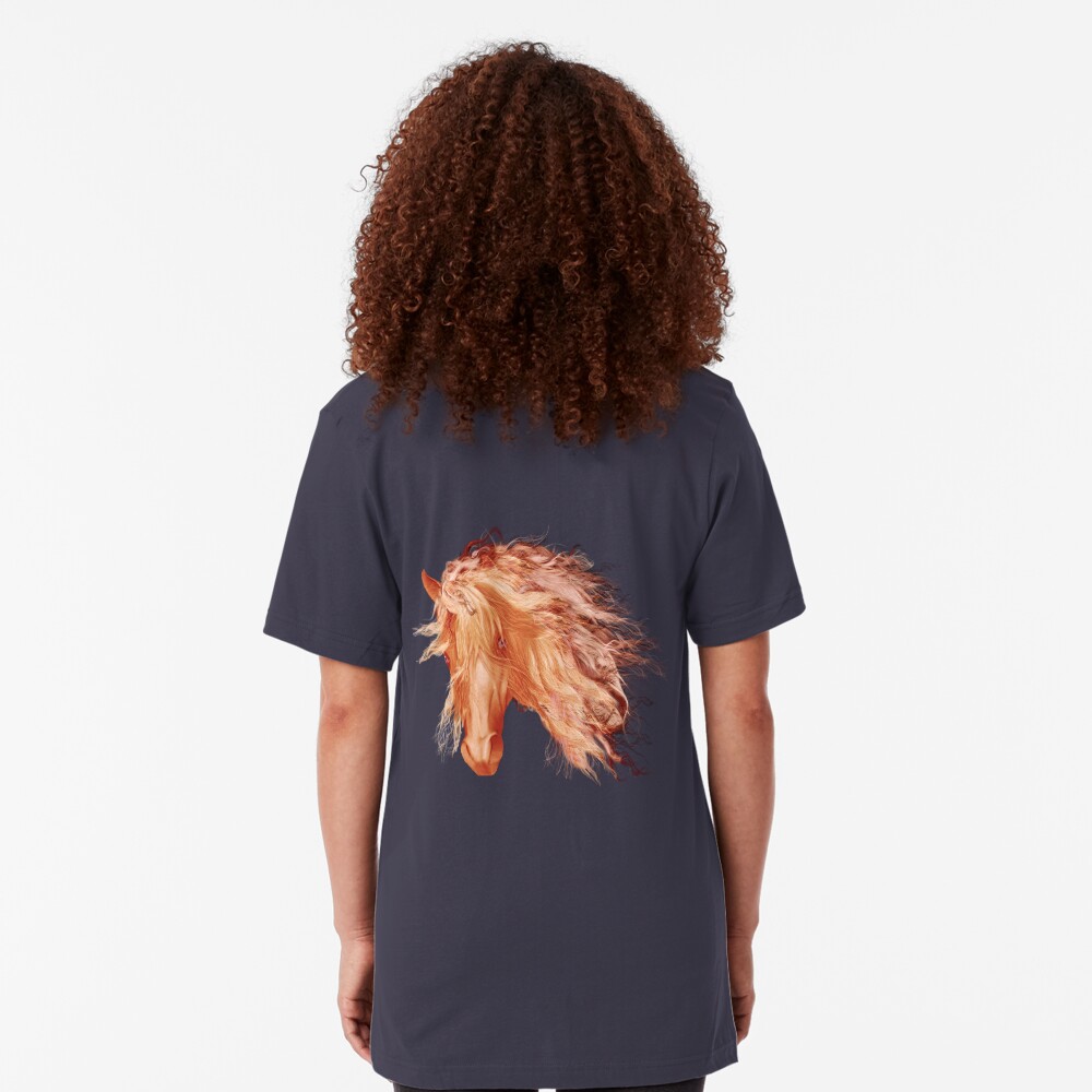 A horse called Copper Slim Fit T-Shirt