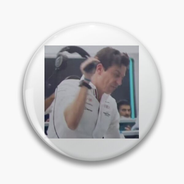 Item preview, Toto Wolff headphone smash meme designed and sold by djarinlvrr.