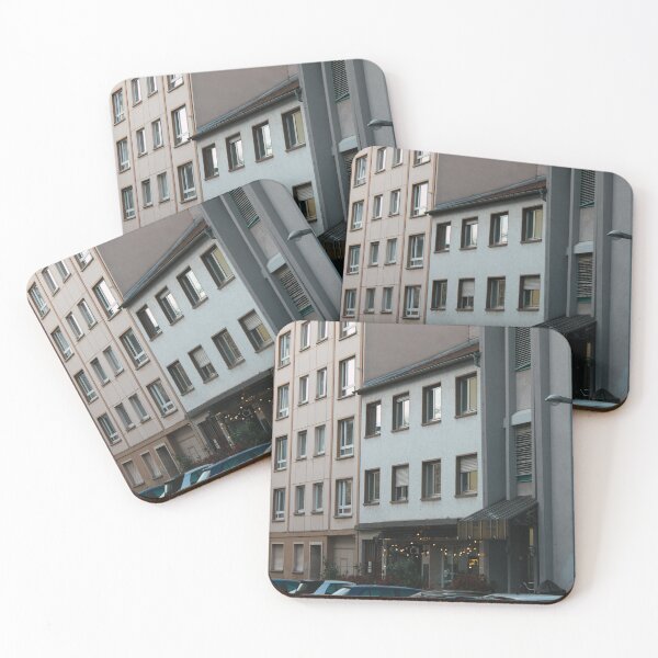 Item preview, Urban residential street in the evening designed and sold by rhosbahu.