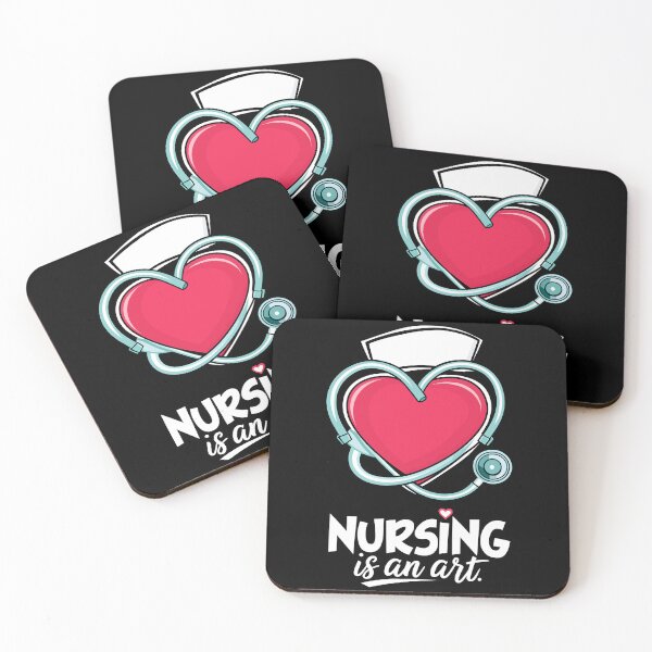 Item preview, Nurse Appreciation Heart Nursing Is An Art designed and sold by Quirky Shirts.